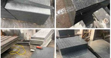 临沧 芝麻黑地铺石材