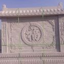 临沧 芝麻白花岗岩屏风，照壁，影壁