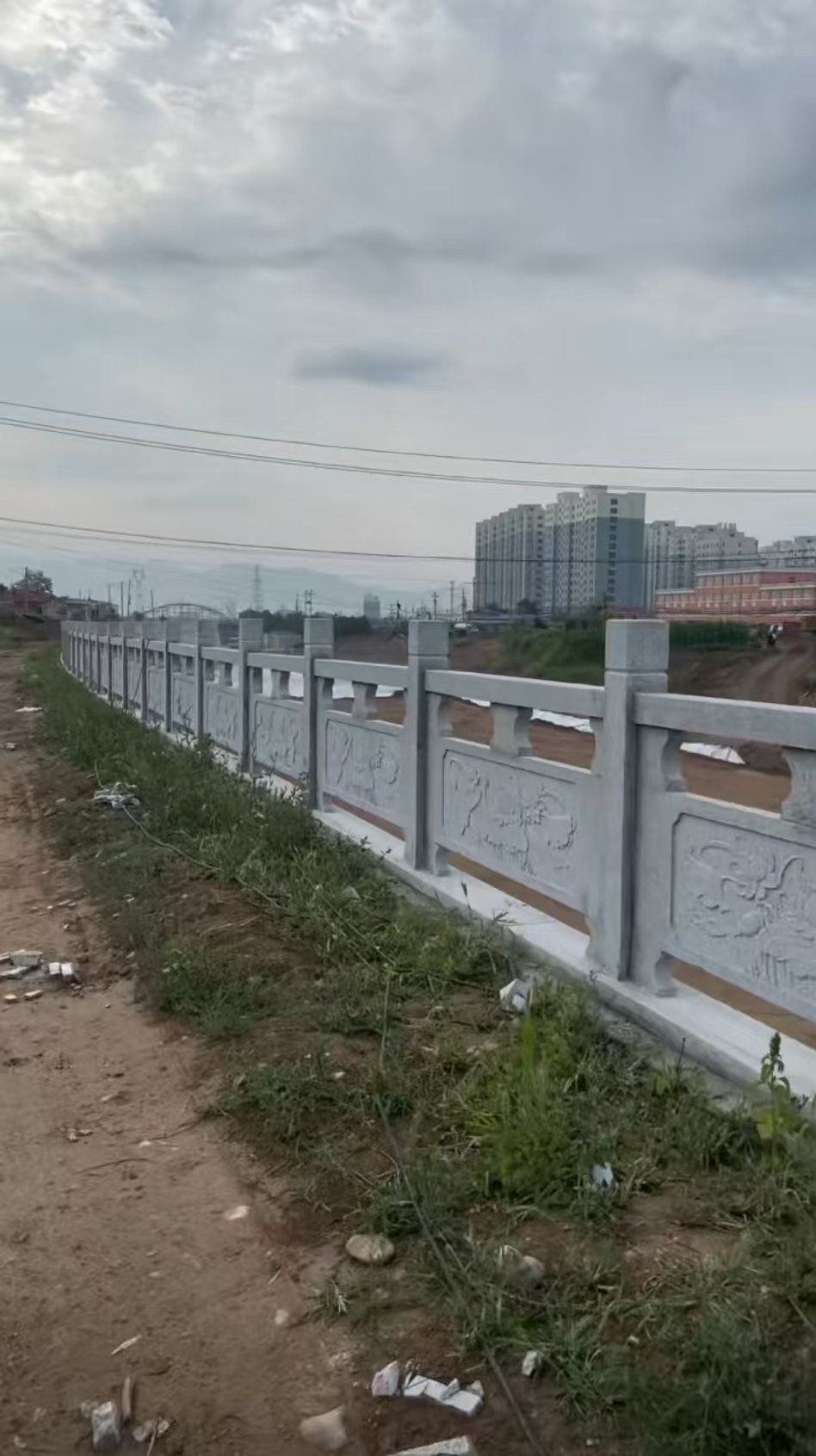 临沧 石材河道栏杆