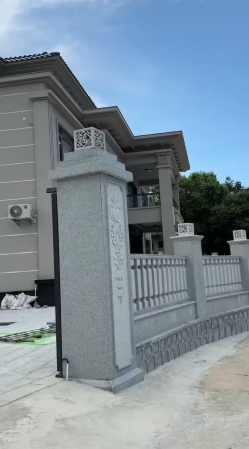 临沧 芝麻白别墅围墙栏杆，私人订制
