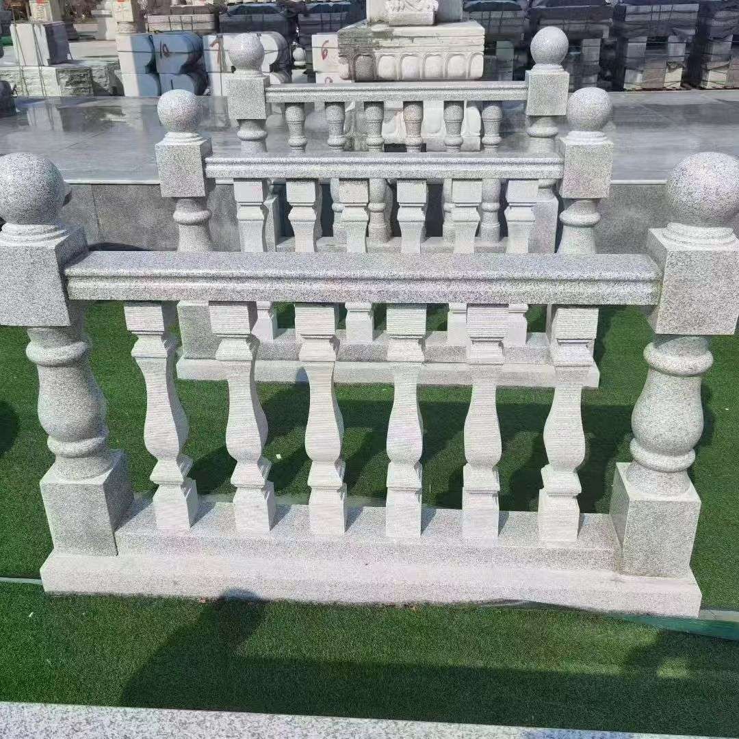 临沧 别墅石材栏杆特写